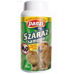 Panzi sampon száraz  200 ml/80 g (kutya-macska) Sampon, balzsam kutya-macska Panzi