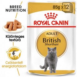 Royal Canin MACSKA alutasakos 85 g British Shortair adult (224440) Konzerv, nedves táp kutya-macska Royal Canin