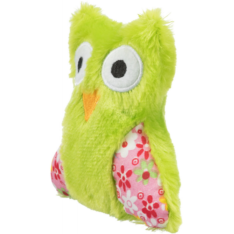 TRIXIE 45487 cicajáték plüss bagoly 11 cm macskamentás