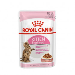 Royal Canin MACSKA alutasakos 85 g Kitten Sterilised 249940 Konzerv, nedves táp kutya-macska Royal Canin