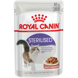 Royal Canin MACSKA alutasakos 85 g Sterilized gravy (185570) Konzerv, nedves táp kutya-macska Royal Canin