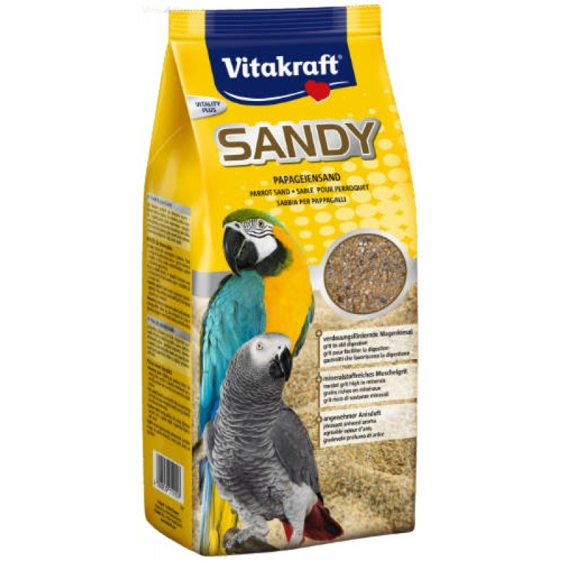 Vitakraft SANDY madárhomok 2,5 kg (zacskós) óriás-nagytestűnek