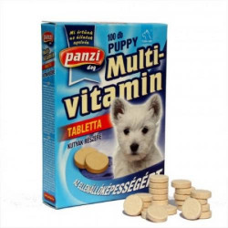 Panzi - Cani-tab kutya vitamin 100 db-os puppy multivitamin Kutyavitamin kutya-macska Panzi
