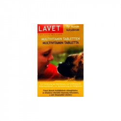 LAVET tabletta kutya algás multivitamin Kutyavitamin kutya-macska Lavet