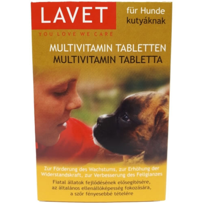 LAVET tabletta kutya multivitamin
