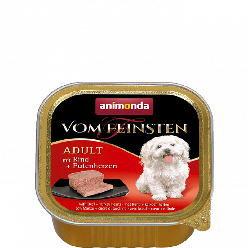 Animonda VF kutya adult 150 g marh+pulykaszív 82966