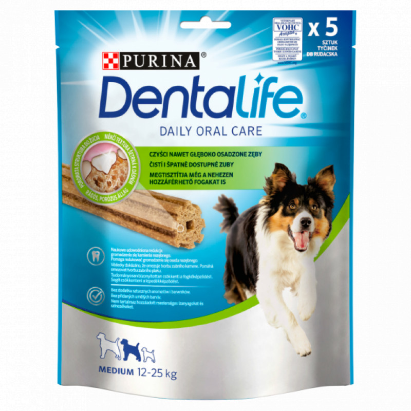 Dentalife Medium kutya jutalomfalat 115 g