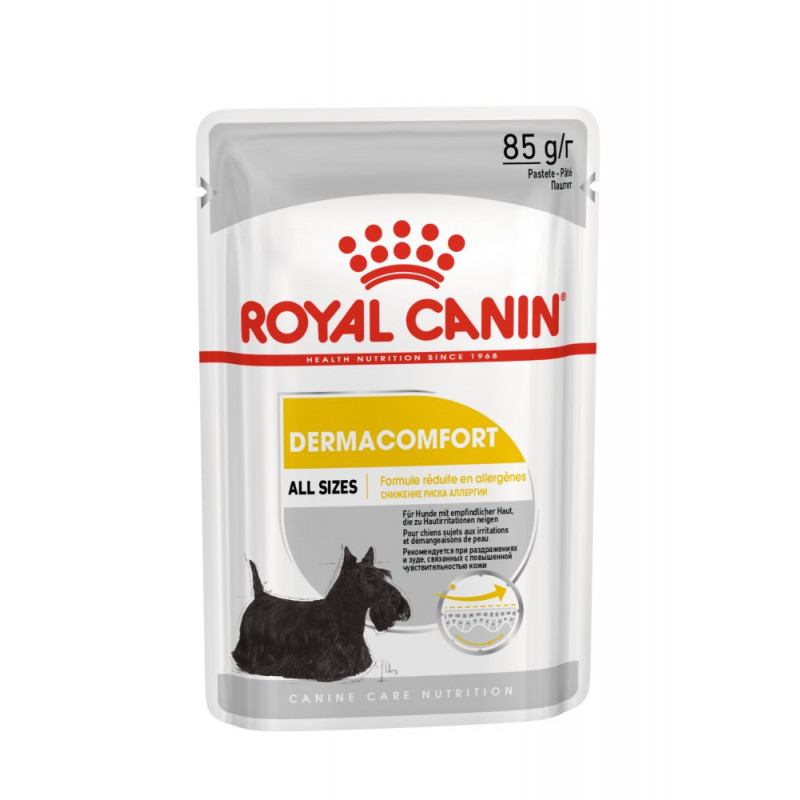Royal Canin KUTYA alutasakos 85 g Dermacomfort loaf 270360