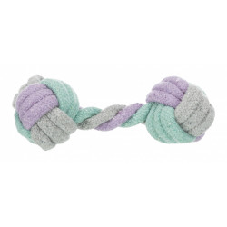 TRIXIE 32811 kutyajáték kötél/fogselyem JUNIOR  súlyzó 15 cm Kutya kutya-macska TRIXIE