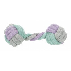 TRIXIE 32811 kutyajáték kötél/fogselyem JUNIOR  súlyzó 15 cm Kutya kutya-macska TRIXIE