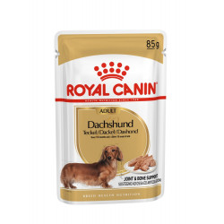 Royal Canin KUTYA alutasakos 85 g Dachshund adult (224430) Konzerv, nedves táp kutya-macska Royal Canin