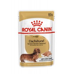 Royal Canin KUTYA alutasakos 85 g Dachshund adult (224430) Konzerv, nedves táp kutya-macska Royal Canin