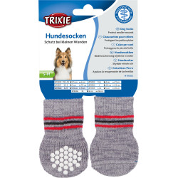 TRIXIE 19500 kutyazokni XXS-XS szürke tapadókorongos 2 db-os Kutya kutya-macska TRIXIE