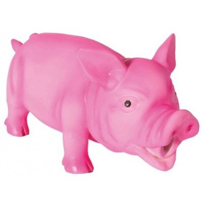 TRIXIE 35491 kutyajáték latex röfögő malac nagy 21cm