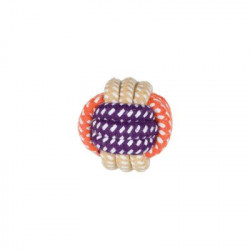 TRIXIE 32810 kutyajáték kötél/fogselyem JUNIOR  labda 6 cm