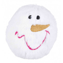 TRIXIE 92497 Xmas kutya játék plüss hógolyó 10 cm