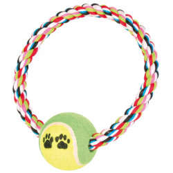 TRIXIE 3266 kutyajáték teniszlabdás fogselyem O 18 cm Kutya kutya-macska TRIXIE