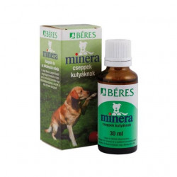 Minera Béres csepp kutya 30 ml Kutyavitamin kutya-macska Minera