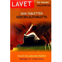 LAVET tabletta cica bőrtápláló Vitamin, étrendkiegészítő kutya-macska Lavet