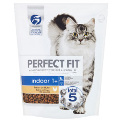 PERFECT FIT száraz cica eledel 750 g indoor csirkés Macskatáp, macskaeledel kutya-macska PerfectFit