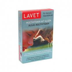 LAVET tabletta cica algás Vitamin, étrendkiegészítő kutya-macska TRIXIE
