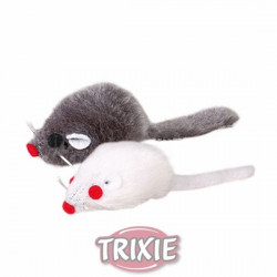 TRIXIE 4069 cicajáték szőregér 2 db-os 5 cm Macskajáték kutya-macska TRIXIE