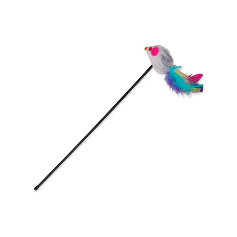 TRIXIE 4516 cicajáték peca tollas-egeres 50 cm