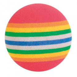 TRIXIE 4097 cicajáték rainbow labda 4 cm 4 db-os Macskajáték kutya-macska TRIXIE