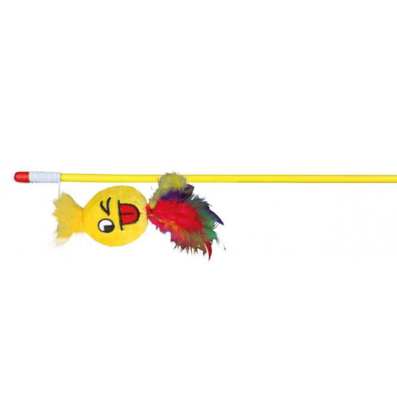 TRIXIE 45797 cicajáték plüss smiley tollas peca 50 cm