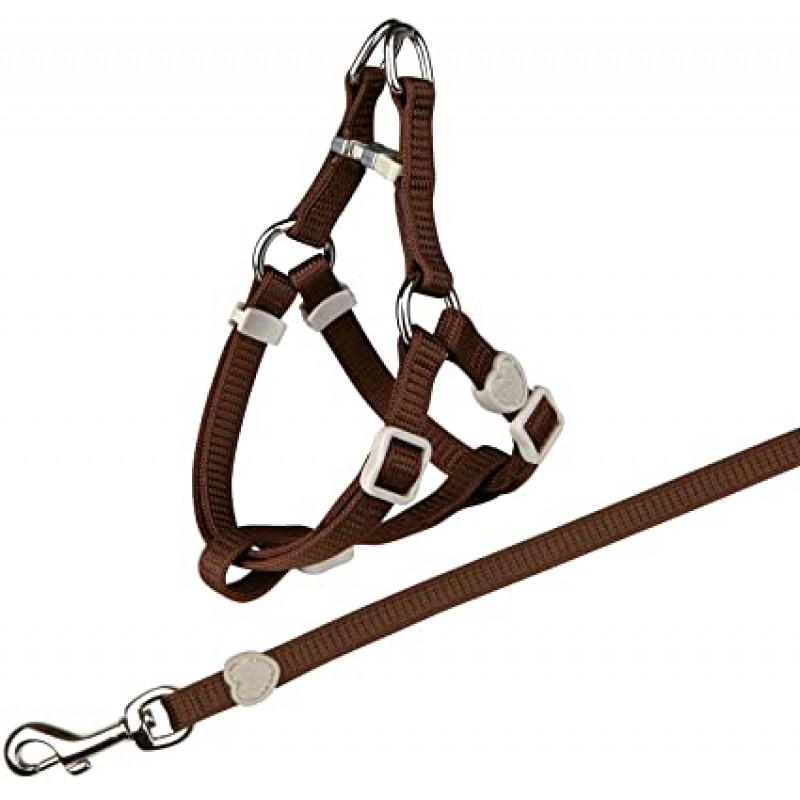 TRIXIE 41891 hám+póráz cica belépős 26-37cm/10mm/1,2m