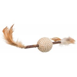 TRIXIE 42431 cicajáték Matatabi tollas játék, 20cm Macskajáték kutya-macska TRIXIE