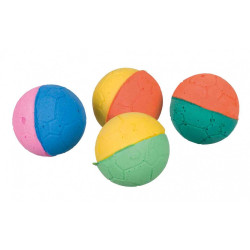 TRIXIE 41100 cicajáték softball labda 4,3 cm 4 db-os Macskajáték kutya-macska TRIXIE