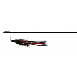TRIXIE 4550 cicajáték tollas-bőrcsíkos peca  50 cm Macskajáték kutya-macska TRIXIE