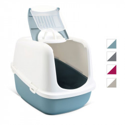 Oscar - white-cool grey Alomtálca, macska WC kutya-macska Savic