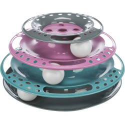 TRIXIE 41345 cicajáték műa kergetős torony labdákkal 25/13 cm