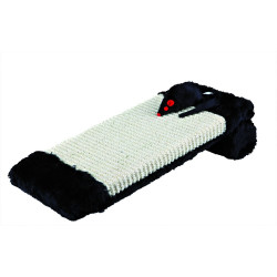 TRIXIE 4303 cicakaparó lap földre 15x35 cm fekete/natur Macskabútor, kaparó kutya-macska TRIXIE