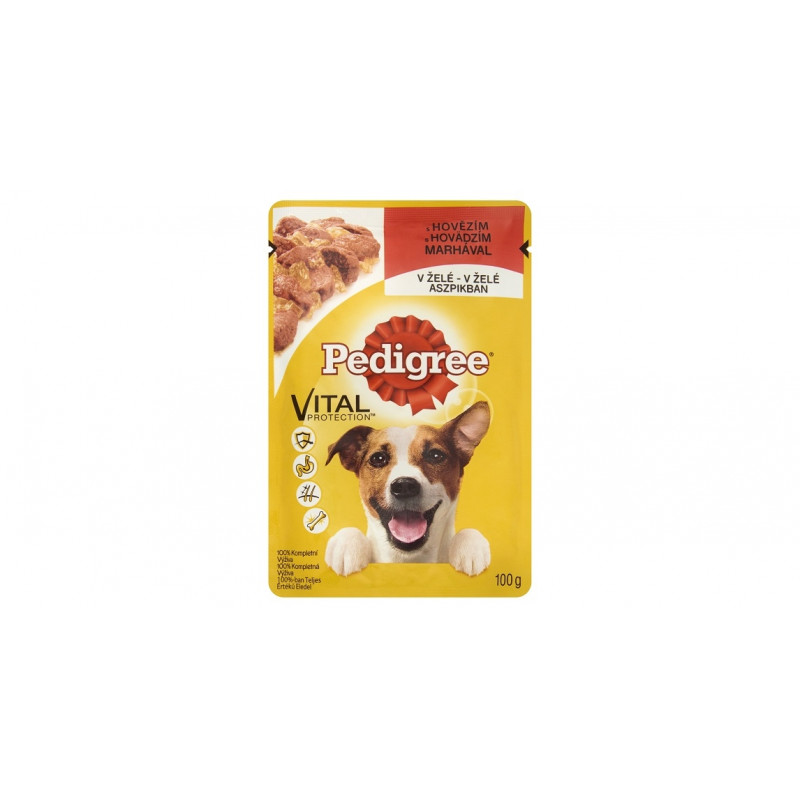 Pedigree 100 g alutasakos adult marha