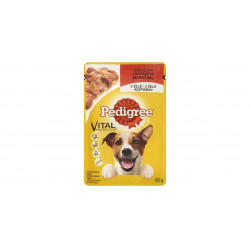Pedigree 100 g alutasakos adult marha Konzerv, nedves táp kutya-macska Pedigree