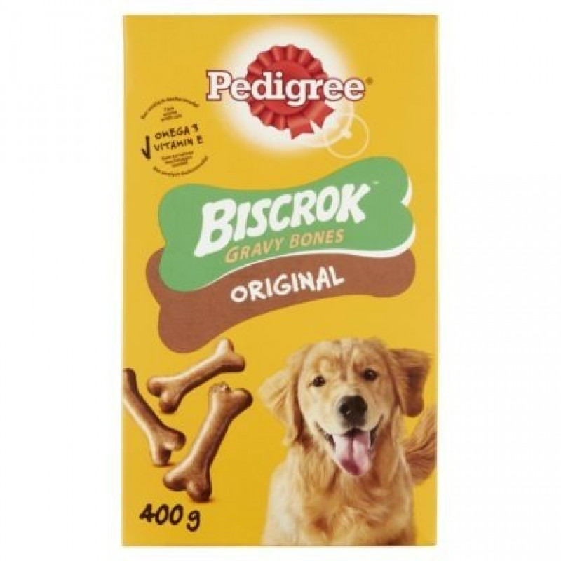 Pedigree Biscrok Gravy Bones Original 400 g marhás