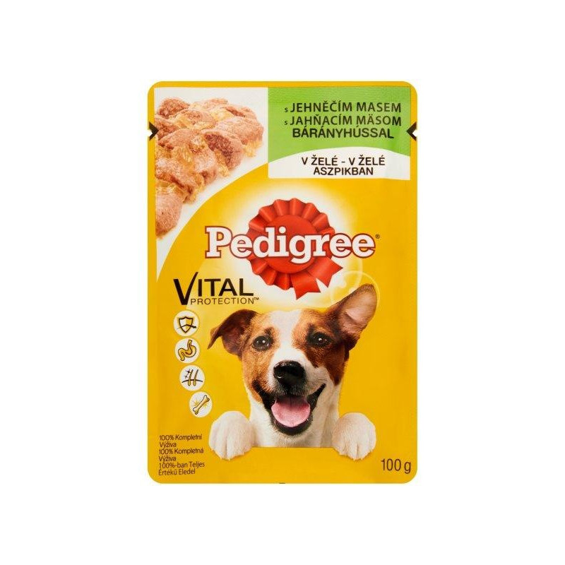 Pedigree 100 g alutasakos adult bárány