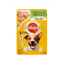 Pedigree 100 g alutasakos adult bárány Konzerv, nedves táp kutya-macska Pedigree