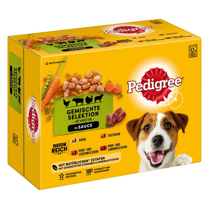 Pedigree 12 pack alutasakos adult aszpikos (341)