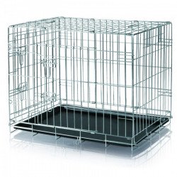 TRIXIE 3923 szállítóketrec fém összecsukható 78x62x55 cm Kutya kutya-macska TRIXIE