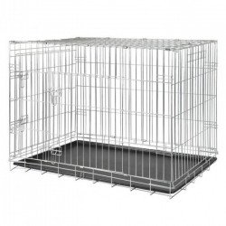 TRIXIE 3925 szállítóketrec fém összecsukható 109x79x71 cm Kutya kutya-macska TRIXIE