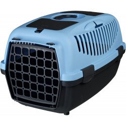 TRIXIE 39822 szállító box Capri 2 55x36x35 grey/pastel blue Szállítóeszközök kutya-macska TRIXIE
