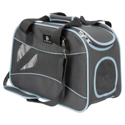 TRIXIE 28856 szállítótáska 20x29x43 cm 8 kg szürke/kék Szállítóeszközök kutya-macska TRIXIE