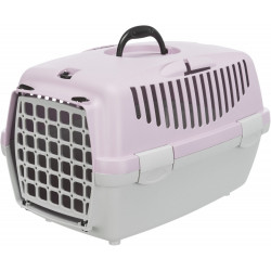 TRIXIE 39823 szállító box Capri 2 55x36x35 grey/light purple Szállítóeszközök kutya-macska TRIXIE