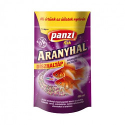 Panzi táp TALPAS 145 g/ 400 ml aranyhal táp zacskós Díszhaltáp Akvarisztika Panzi