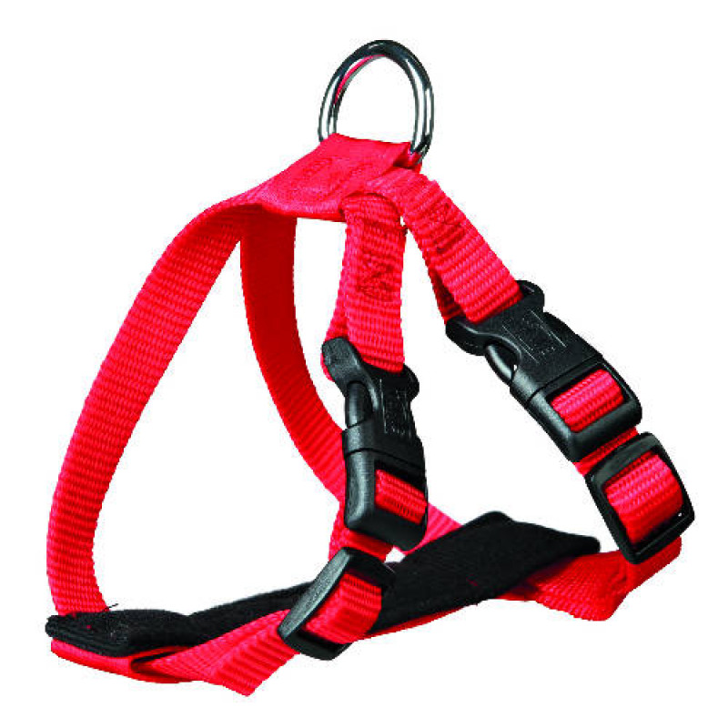 TRIXIE 1294 hám+biztonsági öv cicáknak 1,5x20-50 cm piros