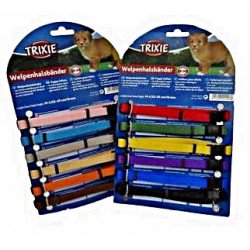 TRIXIE 15555 textil jelölőnyakörv szett 6db-os/22-35 cm-10 mm/ Kutya kutya-macska TRIXIE
